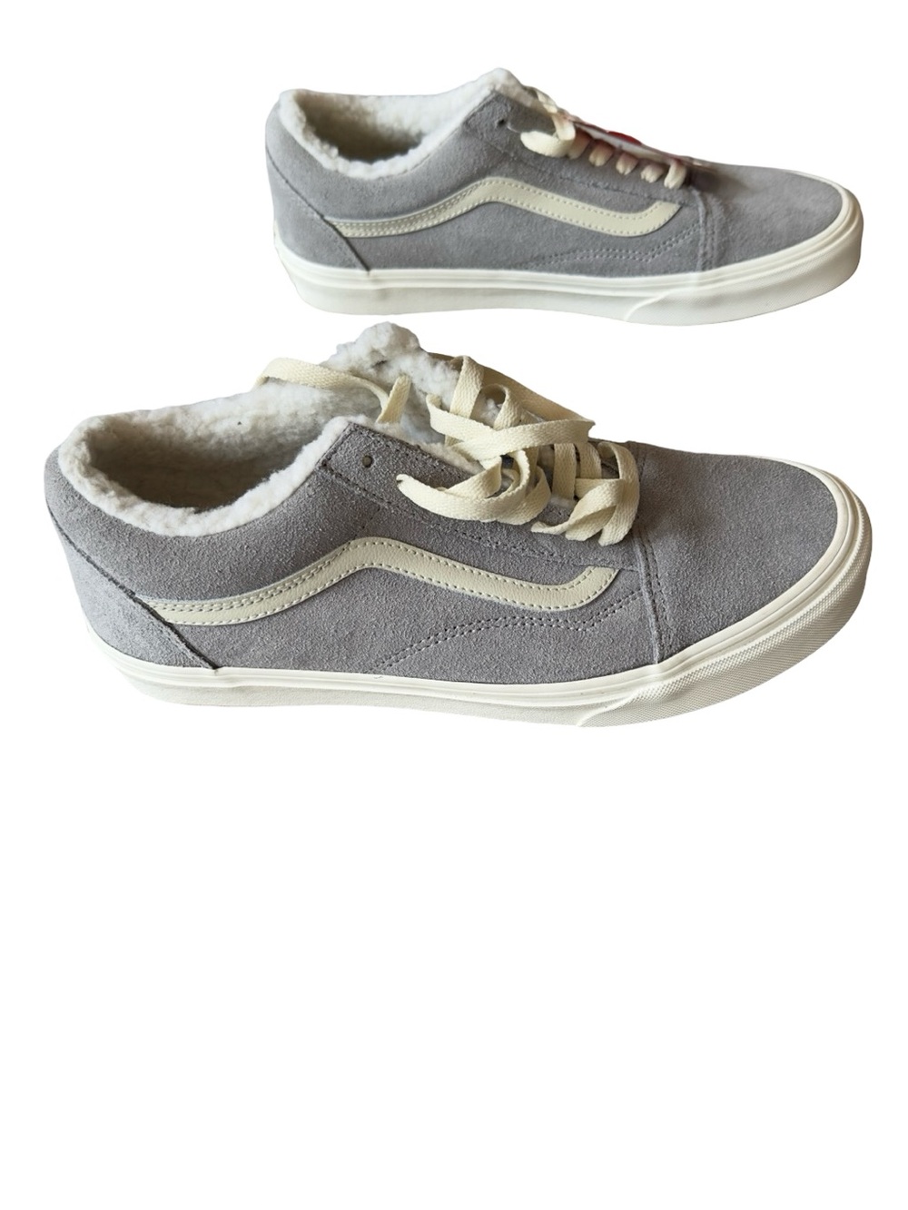 NEW - Vans Old Skool Cozy Hug in the "Drizzle/Marshmallow" M8.5 / W10